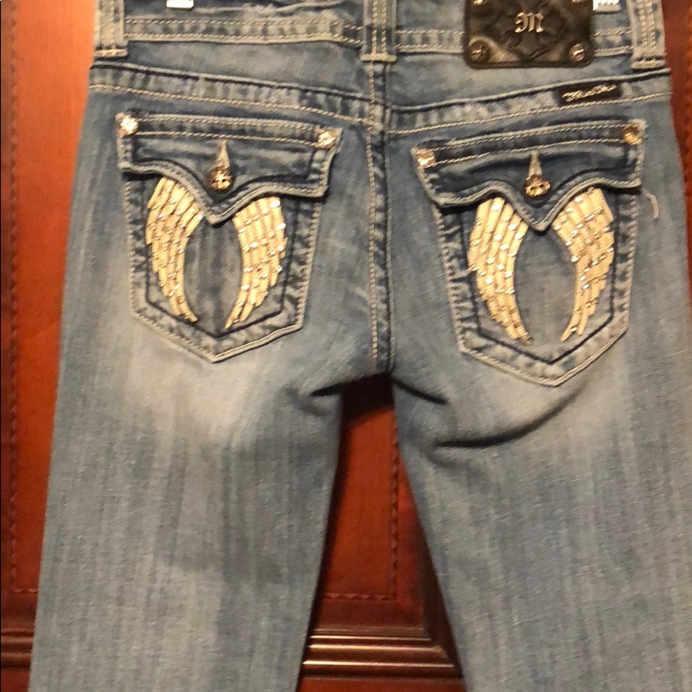 Miss Me Angel Wing Boot Cut